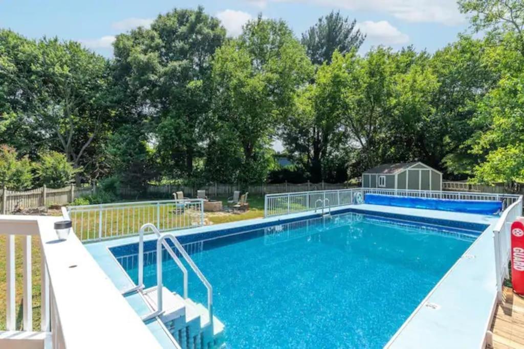 Lrge 5 Bedroom 9 Beds Near Dc-Pool, Hot Tub, Gym, Game Rm, Fire Pit Bowie Ngoại thất bức ảnh